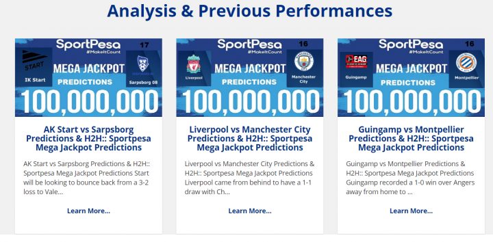 Sportpesa Megajackpot Prediction ᐉ Sportpesa Mega Jackpot intérieur Jackpot Predictions Today