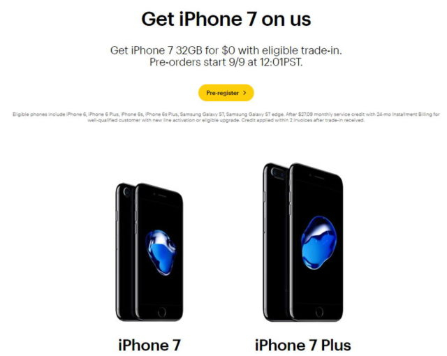 Sprint &amp;amp; At&amp;amp;T Offering Iphone 7 Trade-In Programs As Well dedans Sprint Trade In