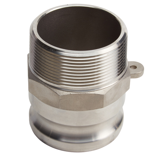 Stainless Steel 3&amp;quot; Male Camlock Fitting X 2&amp;quot; Male Pipe pour Threaded Camlock