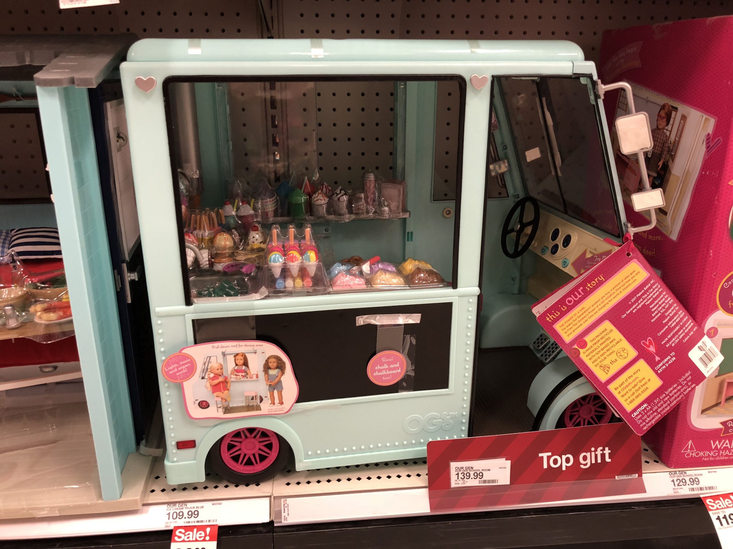 Target - Our Generation Ice Cream Truck - $110🤷🏻‍♀️ | Ice tout Our Generation Ice Cream Truck