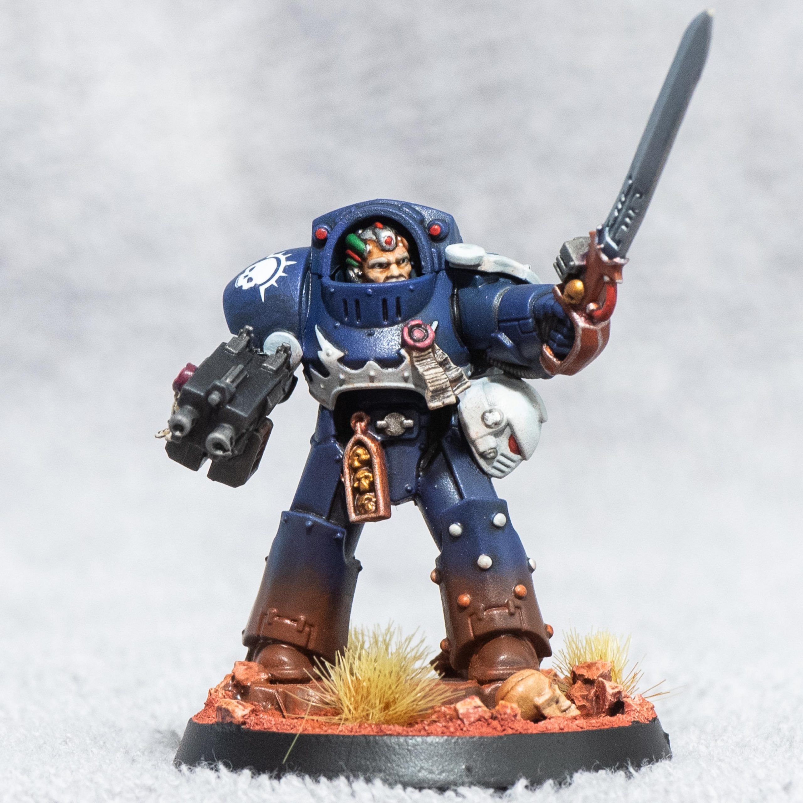 This Unassuming Converted Terminator Librarian Marks serapportantà 40K Terminators