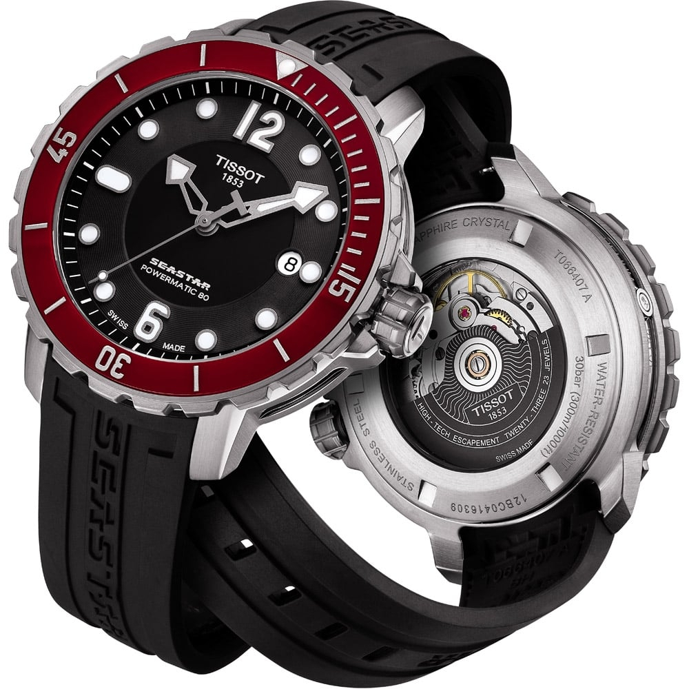 Tissot Men&amp;#039;S T-Sport Seastar 1000 Automatic Diver&amp;#039;S Watch destiné Tissot Seastar 1000