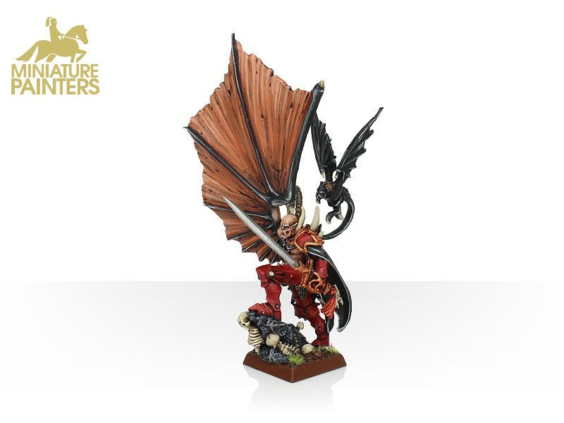 Vampire Counts Winged Vampire Lord Silver (Tournament serapportantà Warhammer Vampire Lord