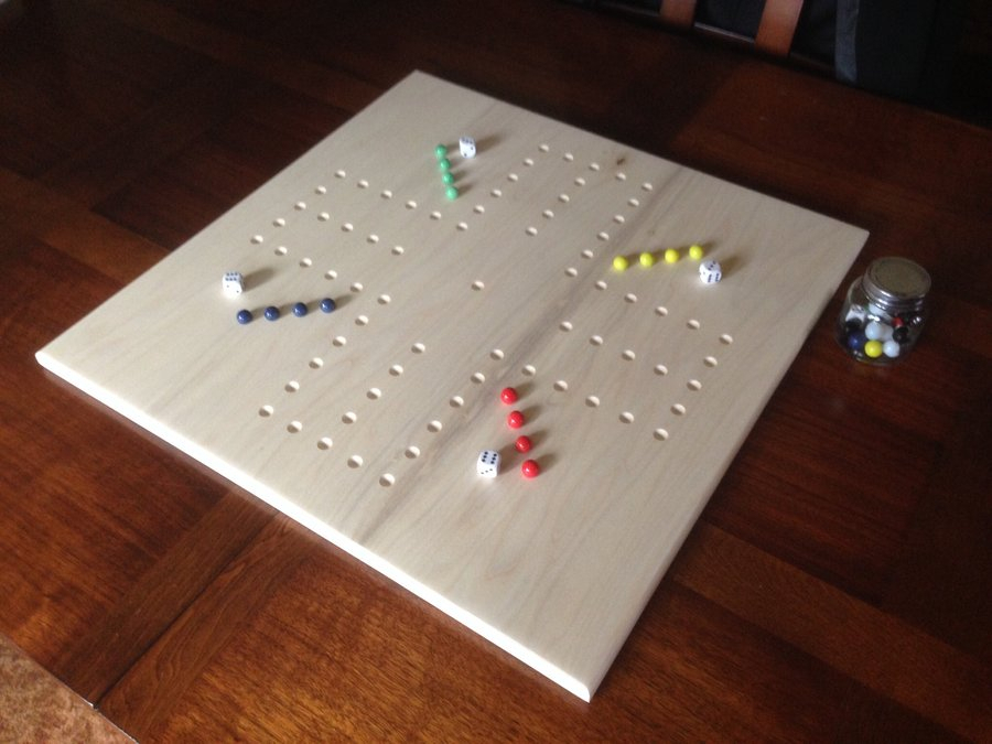 Wahoo (Aggravation) Board Game - By Ncc123 @ Lumberjocks encequiconcerne Wahoo (Board Game)
