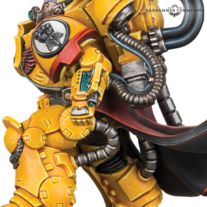 Warhammer 40K Breaking: Imperial Fist New Character - Bell tout Imperial Fist Codex