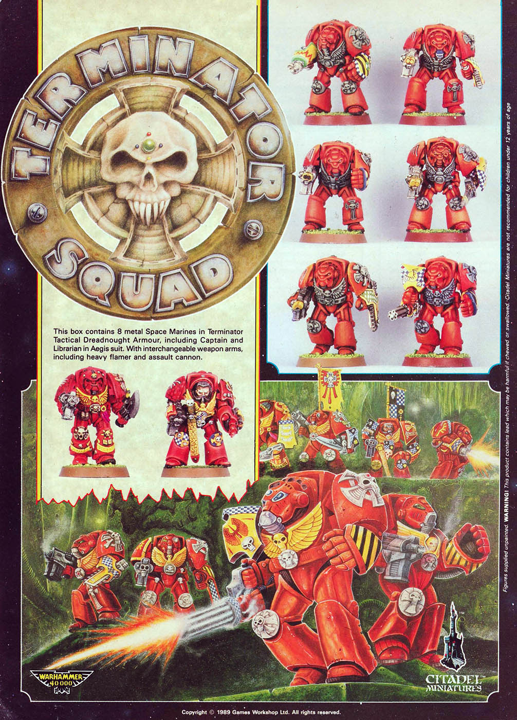 Warhammer 40K Retro: 1989&amp;#039;S Original Terminators - Bell Of pour 40K Terminators