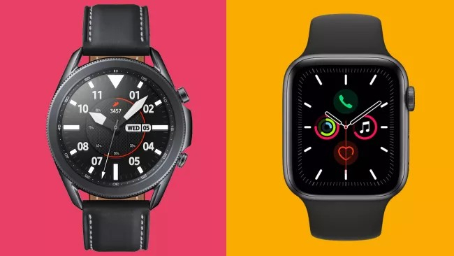 Wearable: Samsung Galaxy Watch 3 Vs Apple Watch 5 tout Galaxy Watch 3 Vs Gear S3