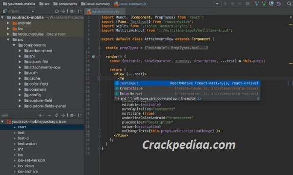 Webstorm 2020.2.1 Crack + Activation Code Free Download destiné Webstorm Activation Code