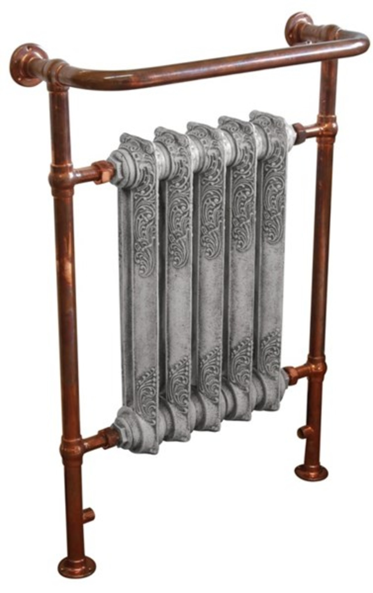 Wilsford Towel Rail Copper Finish | Towel Rails concernant Copper Towel Rail