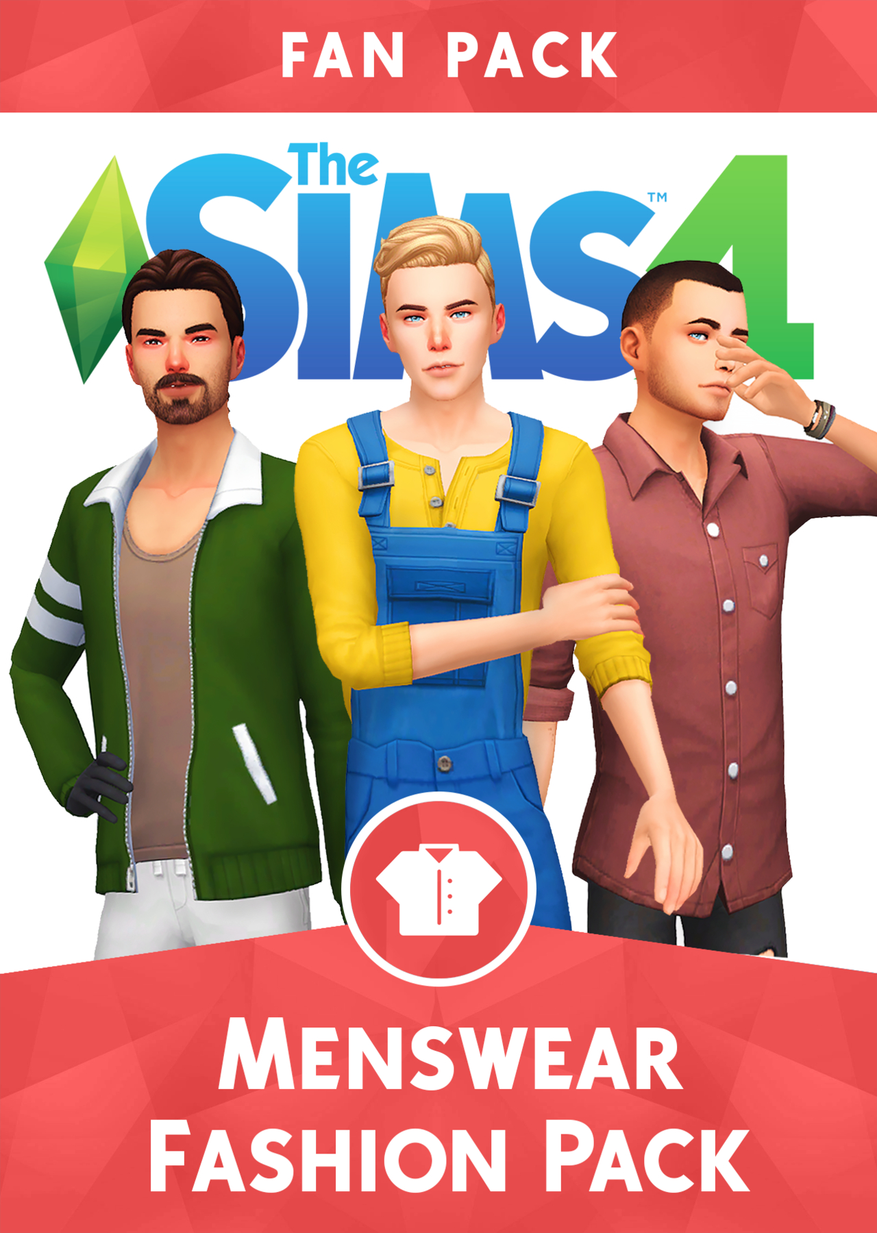 Wyattssims: Menswear Fashion Pack, Cc By - Simblr Of serapportantà Sims 4 Cc Packs