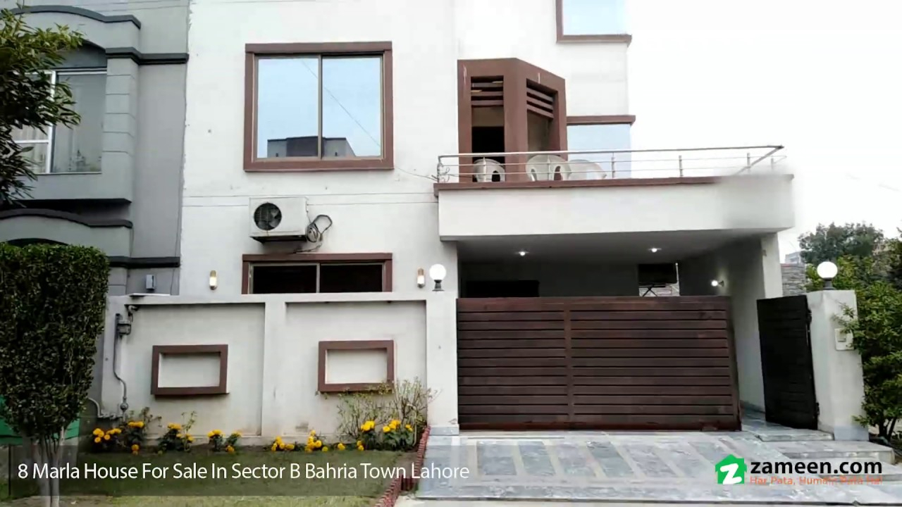 8 Marla House For Sale In Sector B Bahria Town Lahore avec House For Sale In Bahria Town Lahore