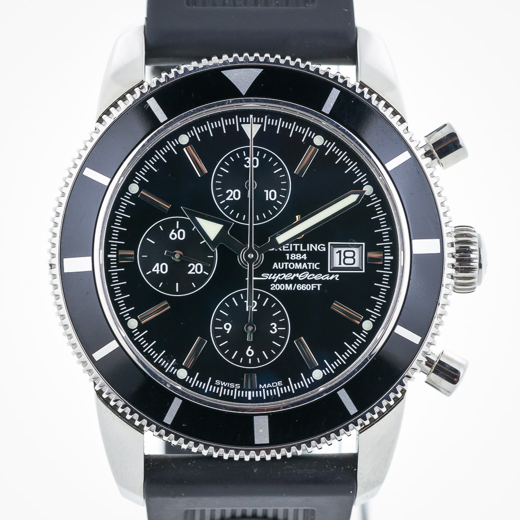 Breitling Superocean Heritage Chrono 46, A13320, Mens dedans Breitling Superocean Heritage 46