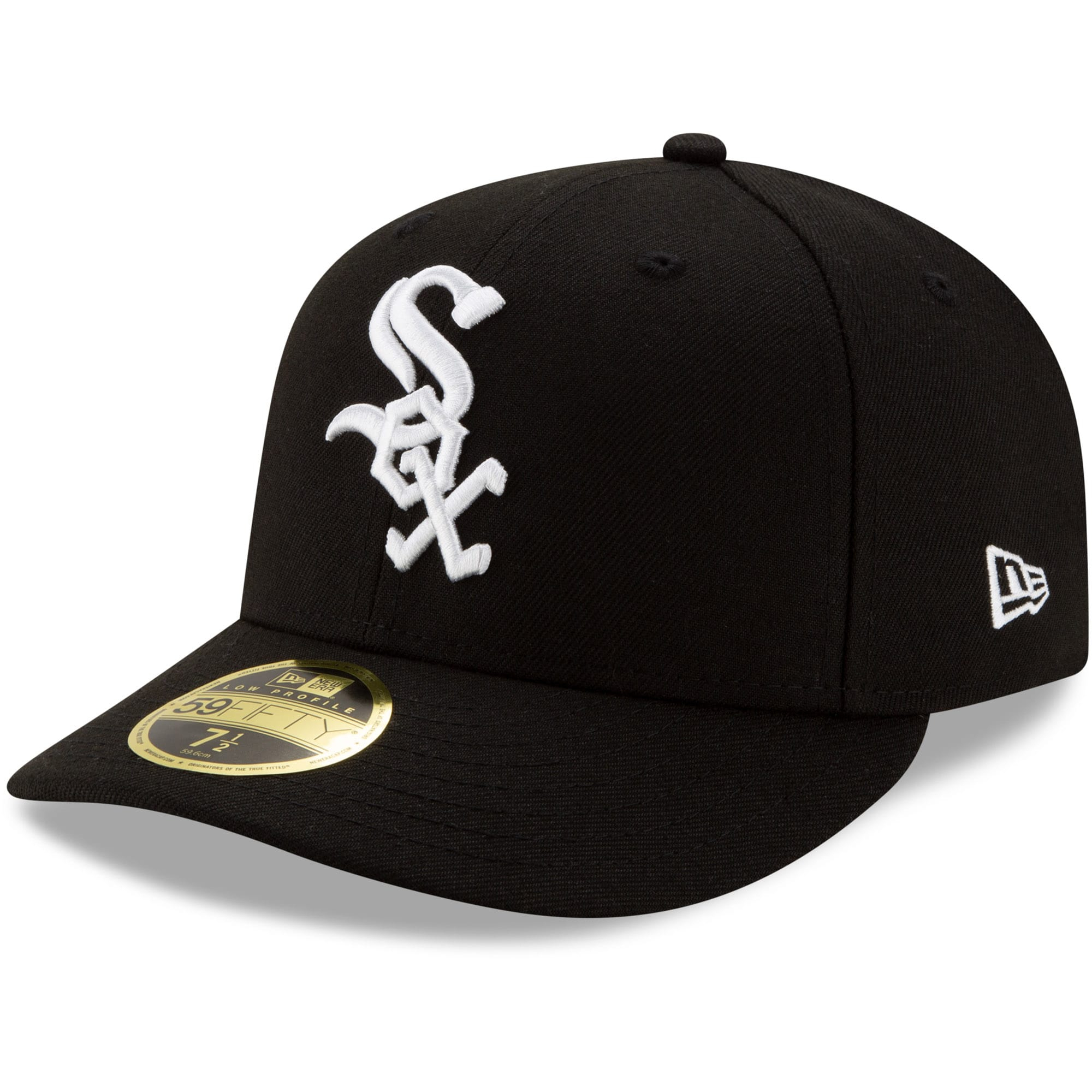 Chicago White Sox New Era Team Low Profile 59Fifty Fitted avec New Era 59Fifty