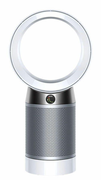 Dyson Dp01 Pure Cool Air Purifier &amp; Desk Fan - White pour Dyson Pure Cool Me Air Purifier White