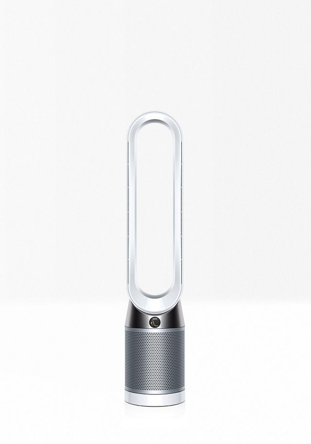 Dyson Pure Cool Purifying Tower Fan White Silver | Pure intérieur Dyson Pure Cool Silver Tower Air Purifier