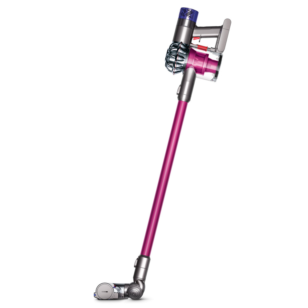 Dyson V6 Motorhead, Akku-Staubsauger Nickel / Fuchsia à Dyson V6 Motorhead Exclusi