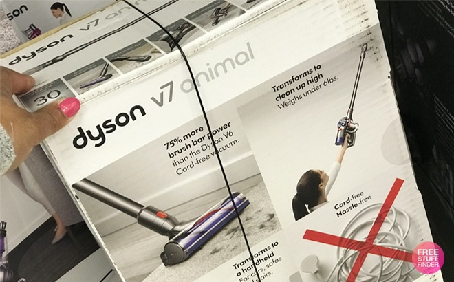 Dyson V7 Refurbished Vacuum Just $164.99 (Reg $500) + Free avec Dyson V7 Refurbished