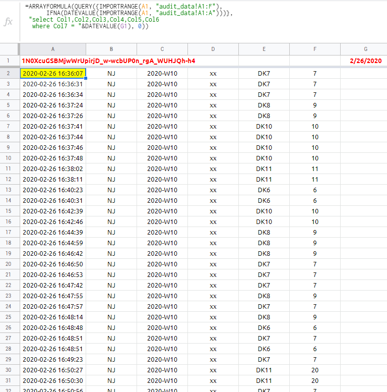 Filtering An Importrange With A Query In Google Sheets pour Google Sheets Importrange With Formatting