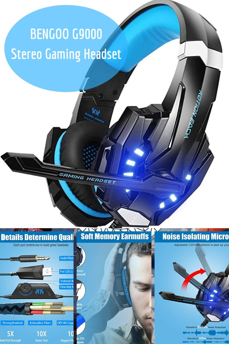 Get Your Bengoo G9000 Headset Right Here! The Best Headset intérieur Bengoo G9000 Stereo Gaming Headset Review