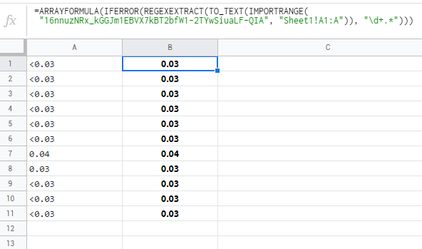 Google Sheets - Importrange Function With Condition To tout Google Sheets Importrange With Formatting