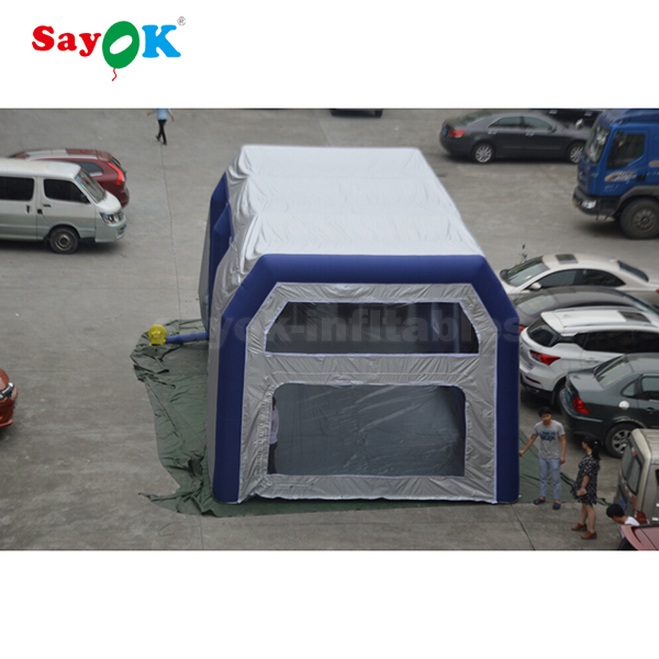 Hot Sale Mobile Inflatable Paint Booth Inflatable Spray concernant Mobile Spray Booth For Sale