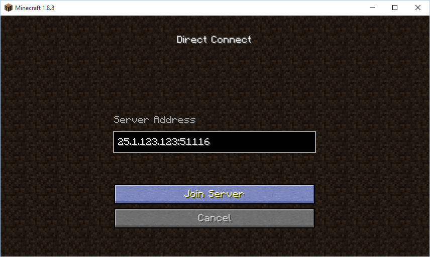 Is There A Way To Play Minecraft With A Friend Using &quot;Open intérieur Hypixel Server Address