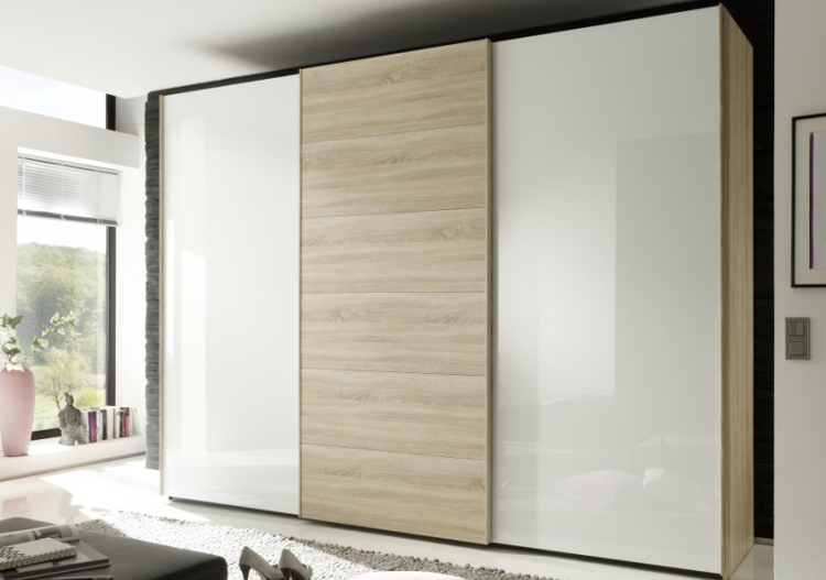 Latest Design High Gloss Laminate Bedroom Sliding Door encequiconcerne Glossy Wardrobe Laminate