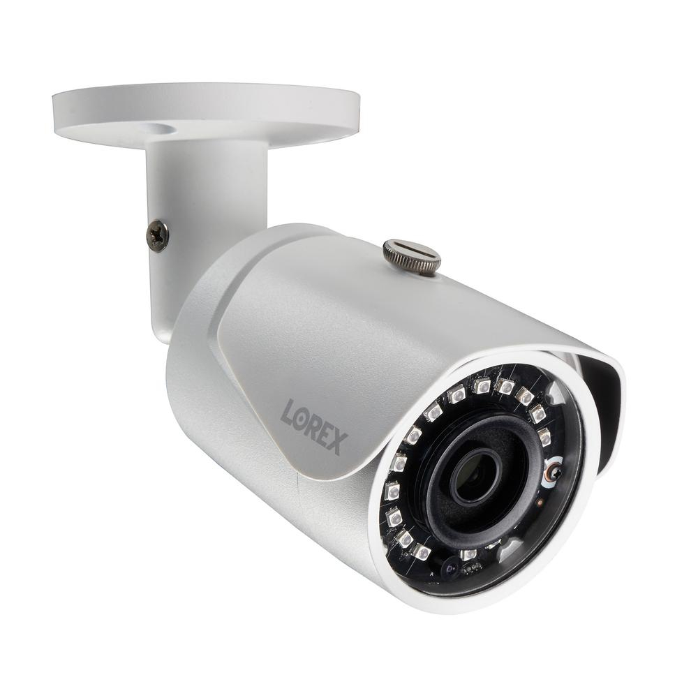 Lorex 5-Mp Wired Ip Surveillance Bullet Camera-E581Cb-E encequiconcerne Lorex Security Cameras