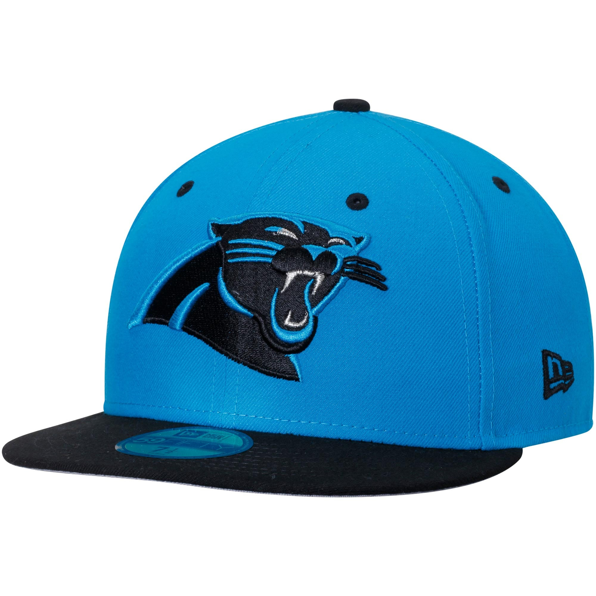 New Era Carolina Panthers 2Tone 59Fifty Fitted Hat - Blue avec New Era 59Fifty