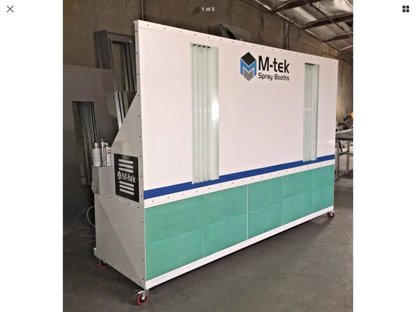 New Mobile Prep Station, Spray Booth, Paint Booth For Sale destiné Mobile Spray Booth For Sale