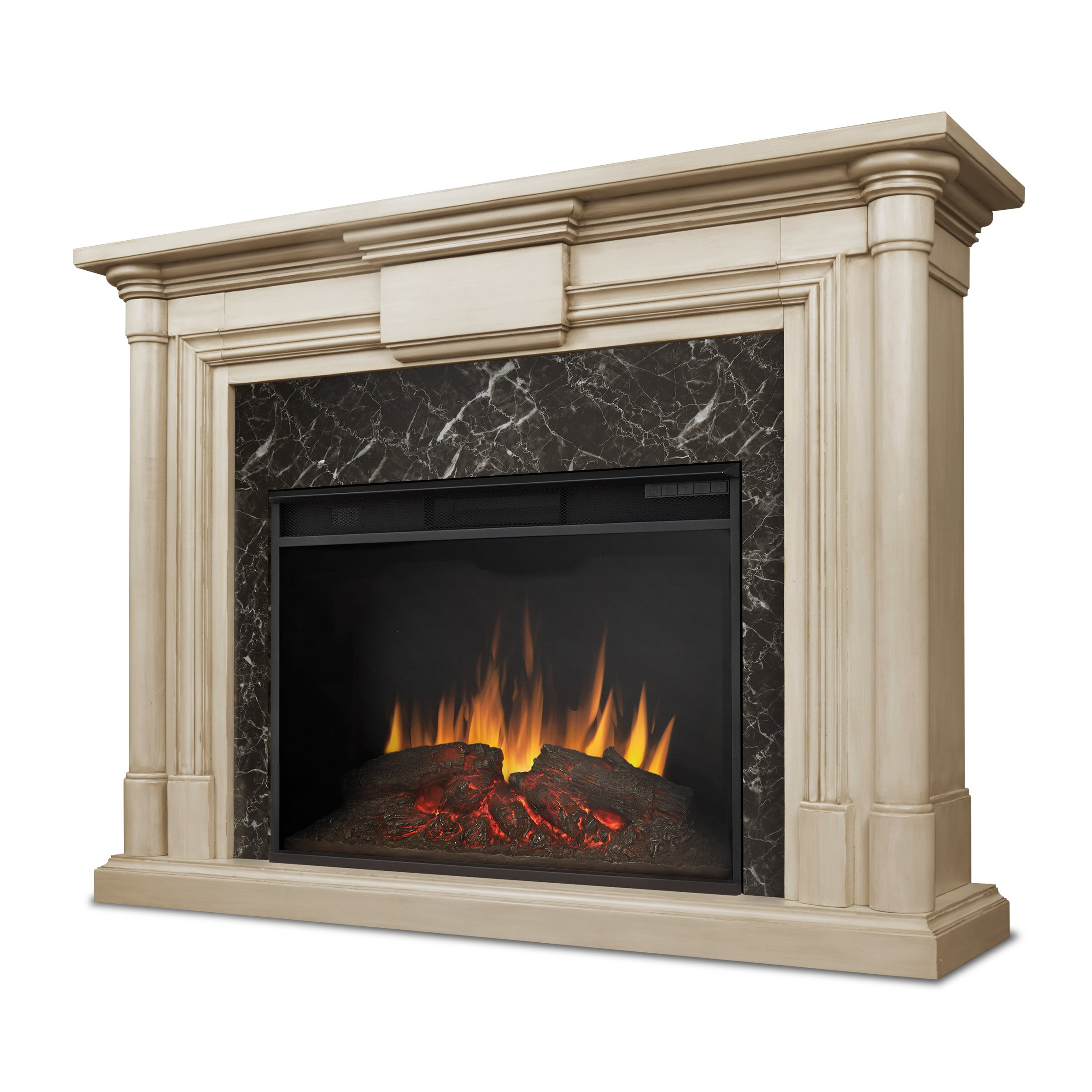 Real Flame Maxwell Grand Electric Fireplace &amp;amp; Reviews à Real Flame Electric Fireplace