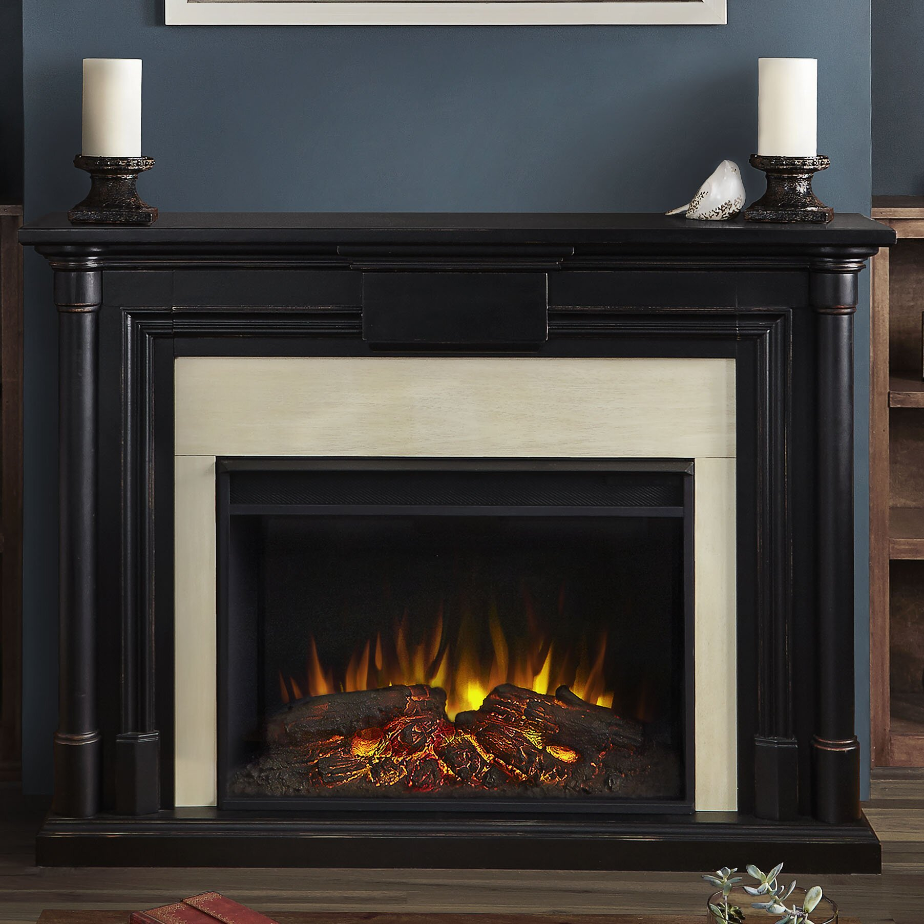 Real Flame Maxwell Grand Electric Fireplace &amp;amp; Reviews intérieur Real Flame Electric Fireplace