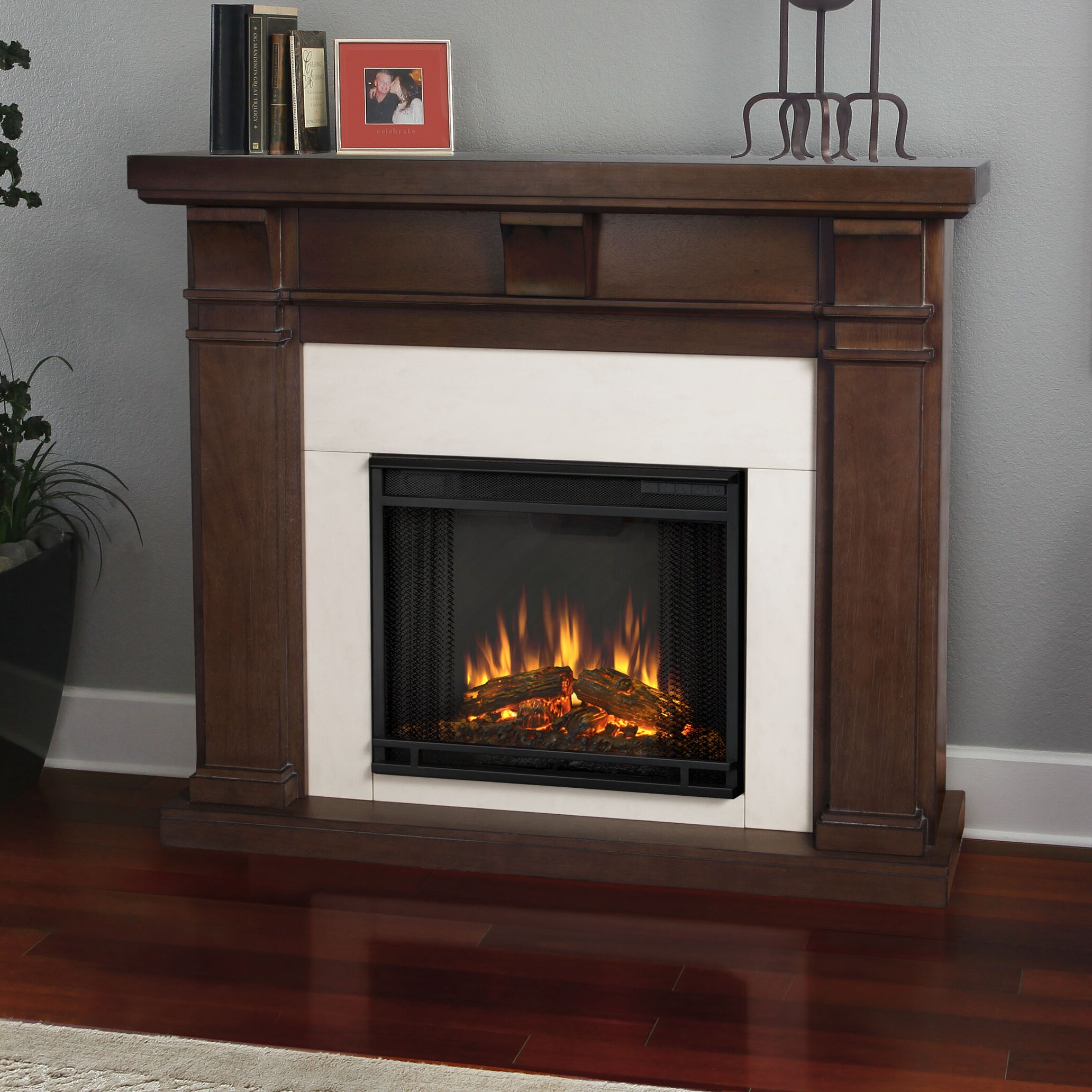 Real Flame Porter Electric Fireplace &amp;amp; Reviews | Wayfair avec Real Flame Electric Fireplace