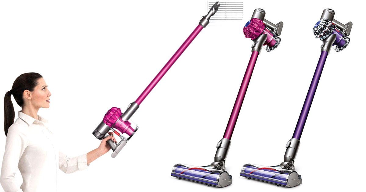 Refurbished Dyson V6 Motorhead Cordless Vacuum Only $176 dedans Dyson V6 Motorhead Exclusi