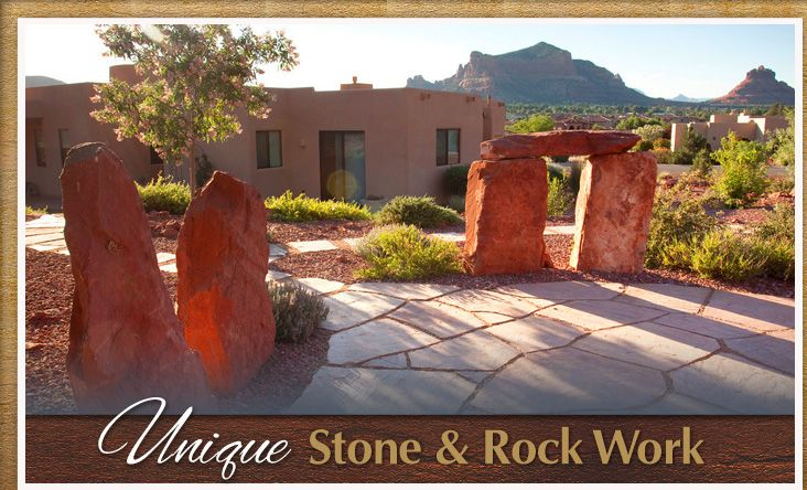 Unique Stone &amp;amp; Rock Work | Landscape, Desert Landscaping à Arizona Tile Corporate Office