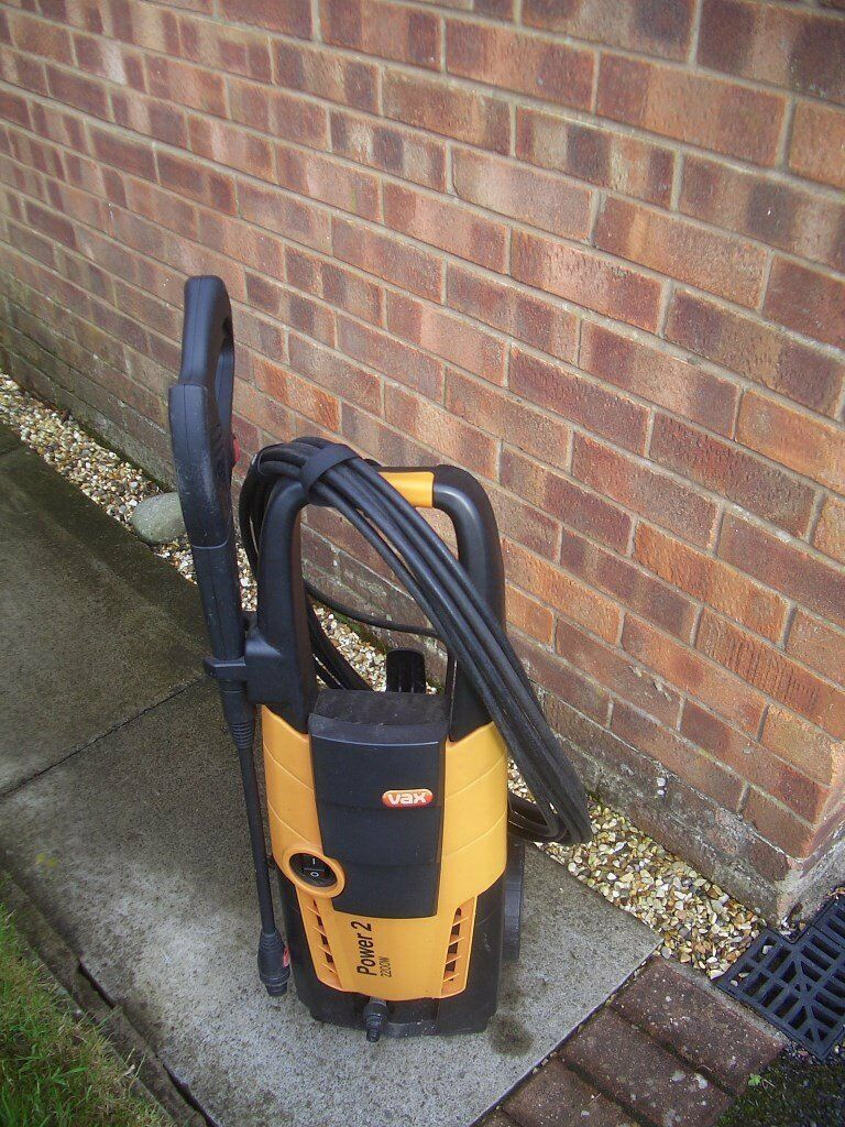 Vax Power 2 - 2200 Watt Jet Washer For Sale | In Gwersyllt dedans Vax Pressure Washer