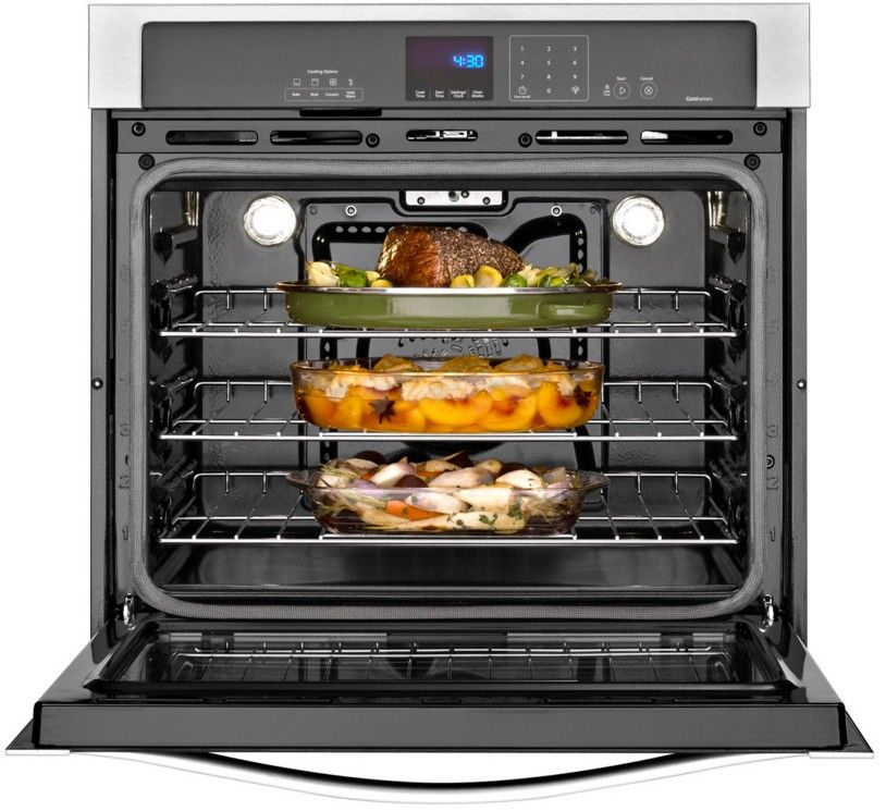 Wos92Ec0Ab Whirlpool 30 Inch Wide 5.0 Cu. Ft. Single Wall avec Whirlpool Wall Oven