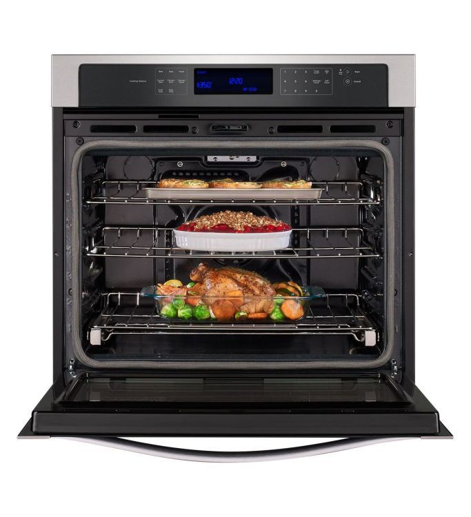 Wos97Es0Es Whirlpool 30" Wide 5.0 Cu. Ft. Single Wall Oven tout Whirlpool Wall Oven