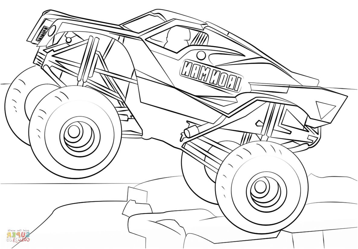 10 Fabuleux Coloriage Monster Truck Gallery | Monster serapportantà 4X4 Dessin A Colorier