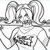 10 Meilleur De Harley Quinn Coloriage Images - Coloriage pour Coloriage Harley Quinn,