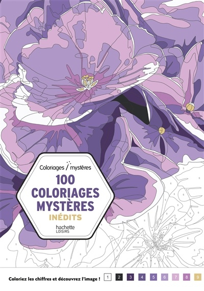 100 Coloriages Mystères Inédits Par Vincent Jaunatre concernant Coloriages Mystères,