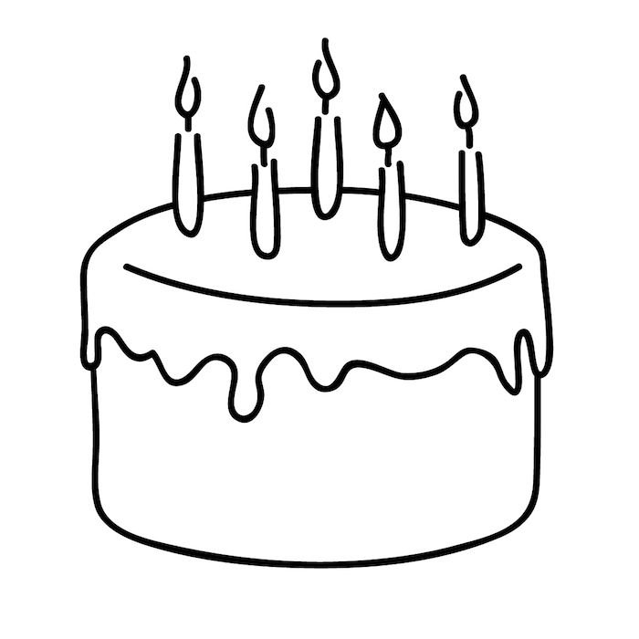 1001 + Idées De Dessin D&amp;#039;Anniversaire Joli Et Simple À intérieur Dessin D&amp;amp;#039;Anniversaire,