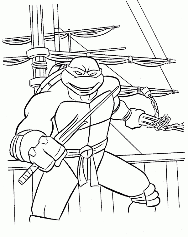 106 Dessins De Coloriage Tortue Ninja À Imprimer Sur encequiconcerne Coloriage Ninja