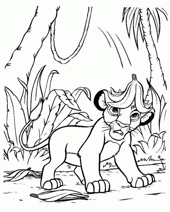 108 Dessins De Coloriage Lion À Imprimer Sur Laguerche intérieur Coloriage Lion