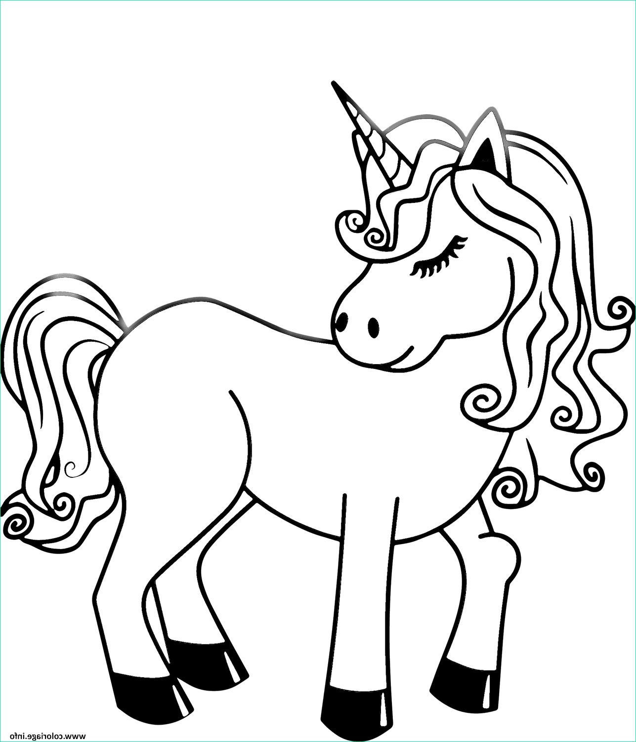 11 Beau De Licorne Coloriage À Imprimer Photos - Coloriage destiné Coloriage Licorne 0 Imprimer