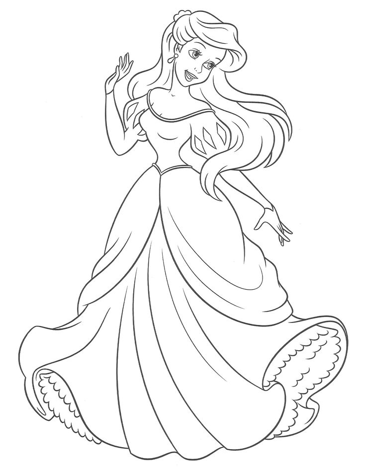 11 Nouveau Coloriage Ariel La Petite Sirène Image | Disney pour Coloriage Sirène,