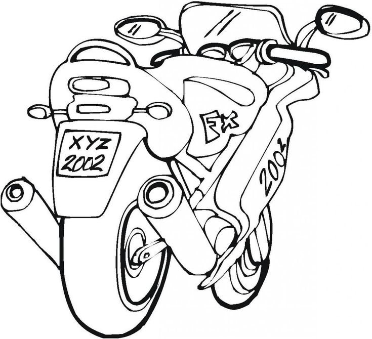 11 Primaire Coloriage Moto Photos | Coloriage Moto intérieur Dessin Moto