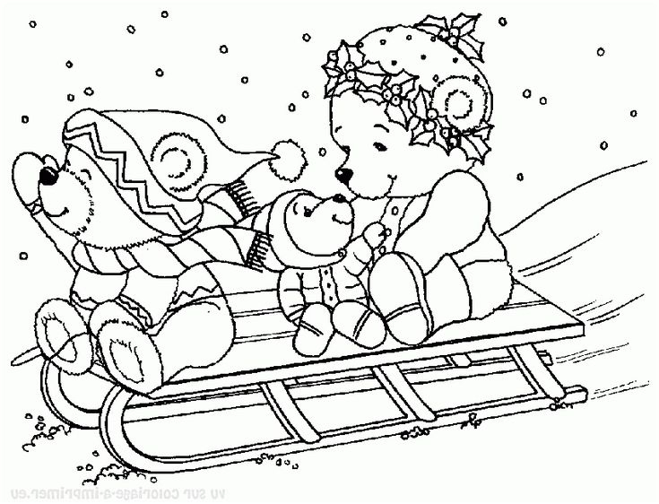 11 Qualité Coloriage Hiver À Imprimer Collection | Idee De tout Coloriage Magique Son G