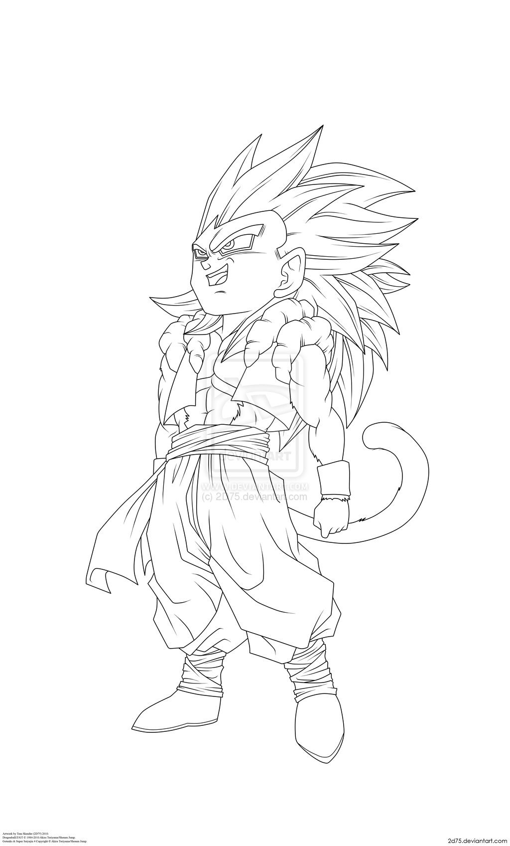 112 Dessins De Coloriage Dragon Ball Z À Imprimer Sur intérieur Dragon Ball Z Coloriage