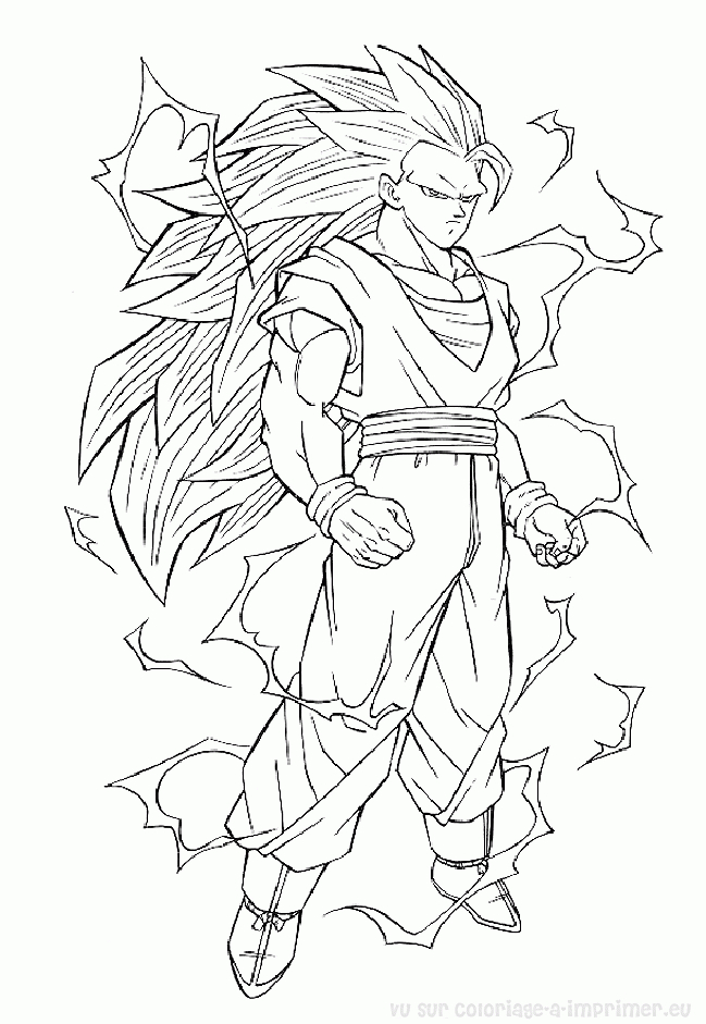 112 Dessins De Coloriage Dragon Ball Z À Imprimer Sur tout Coloriage Dragon Ball C 17